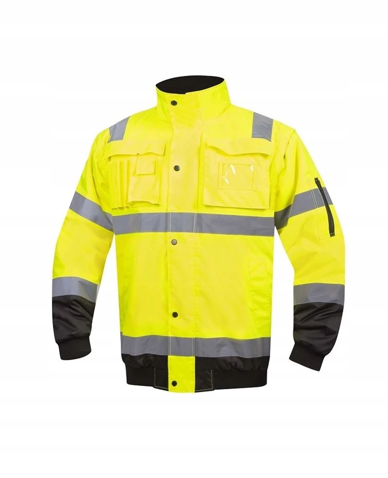 Reflexní bunda Ardon Howard+ žluto-černá L