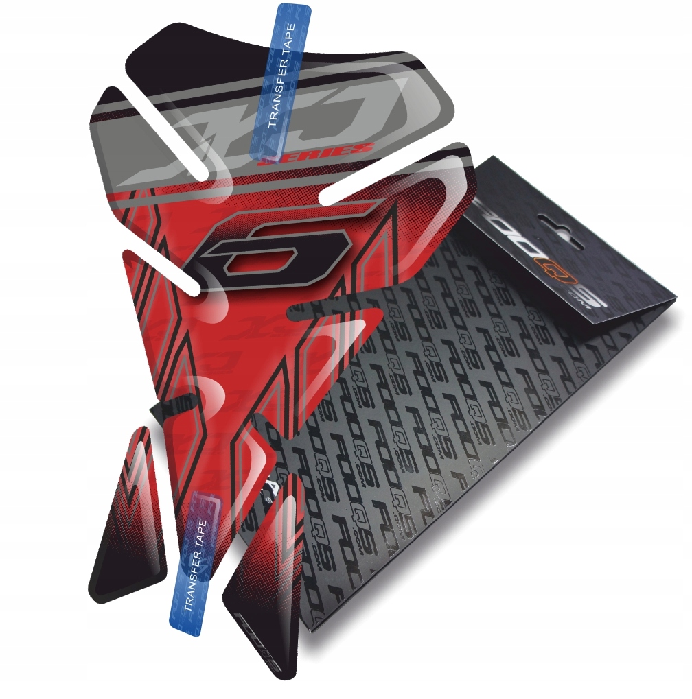 Tank-pad V1 od firmy Fooqs pro Yamaha XJ-6 Červený