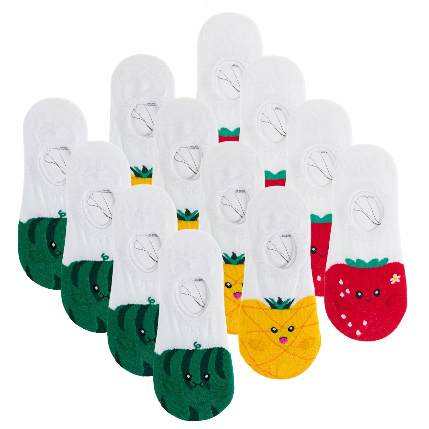 

Stopki Niskie Balerinki Silikon Moraj 12 Par 35-38