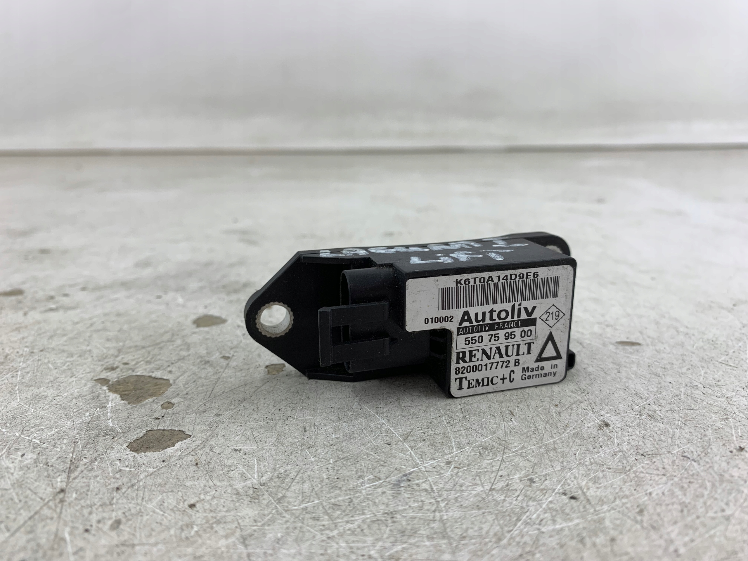 RENAULT LAGUNA e Sensore impatto d’urto 8200017772B