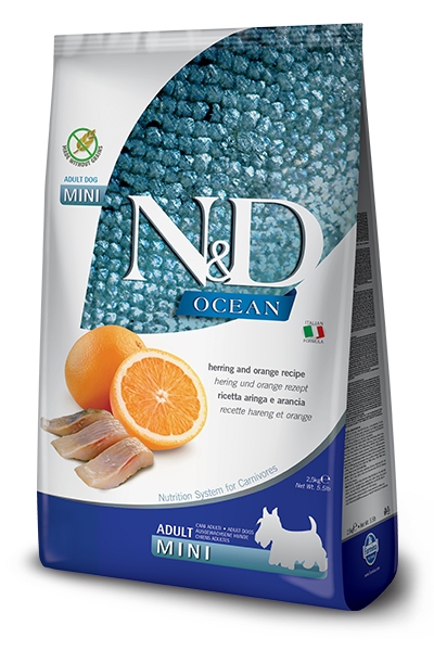 Farmina N&d 7KG Ocean Herring & Orange Adult Mini Dog