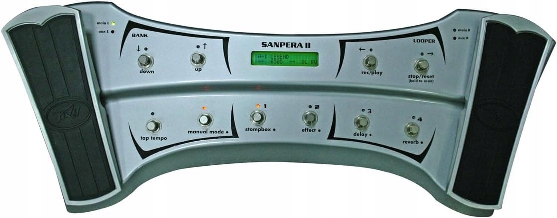 Peavey Sanpera II Silver – nožní ovladač pro zesilovače