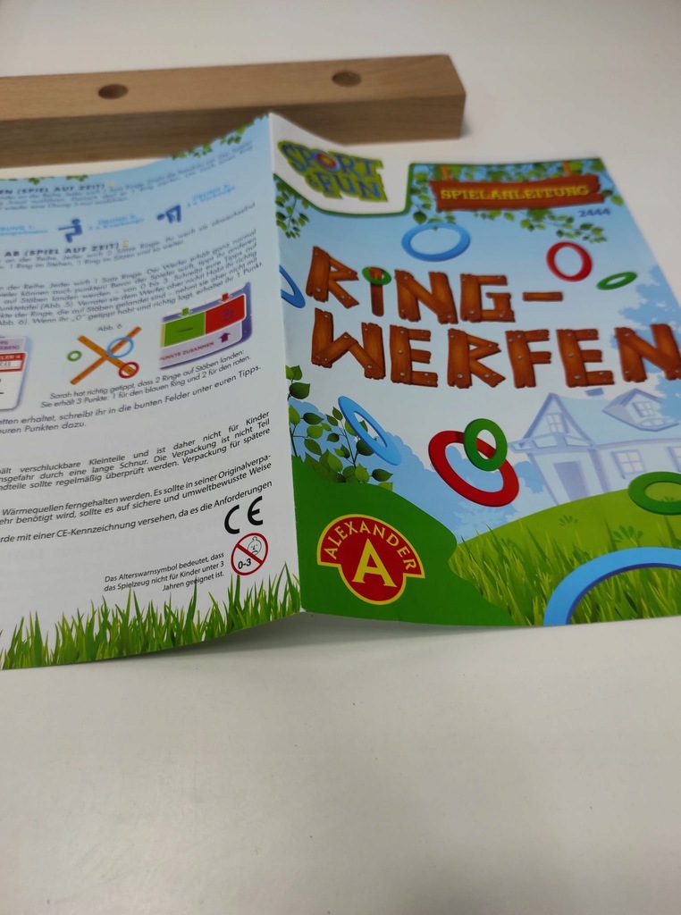 Sport & Fun GRA ZRĘCZNOŚCIOWA 2B6 Maksymalna liczba graczy Nie dotyczy