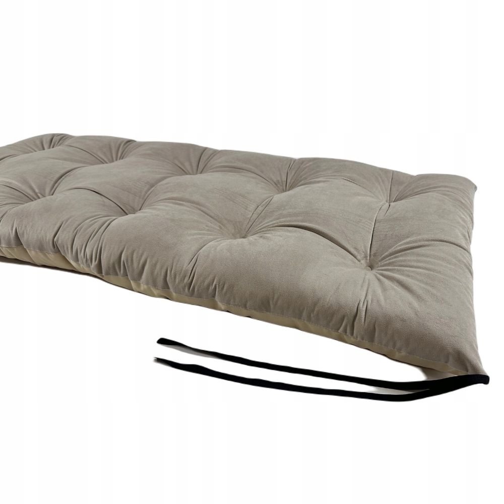 Drewniany Bujak Montessori dla Dziecka Mały + poduszka welurowa beżowa Kod producenta 5905756507726