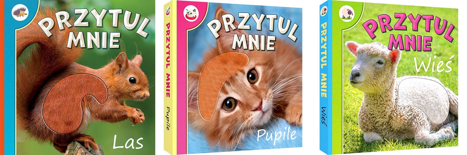 KSIĄŻECZKA KSIĄŻKA SENSORYCZNA PRZYTUL MNIE PUPILE Płeć chłopcy dziewczynki