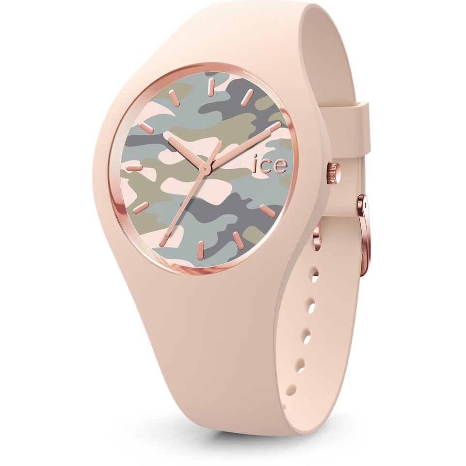 Unisex hodinky Ice Watch Bastogne 016639 Ocel Růžový silikon, velikost S 100M