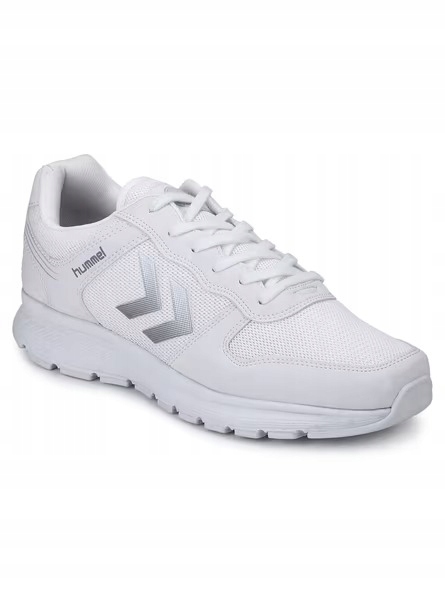 Hummel Blanc De Blanc Sportovní Boty Pánské Bílé Síťované Logo 41 U2C