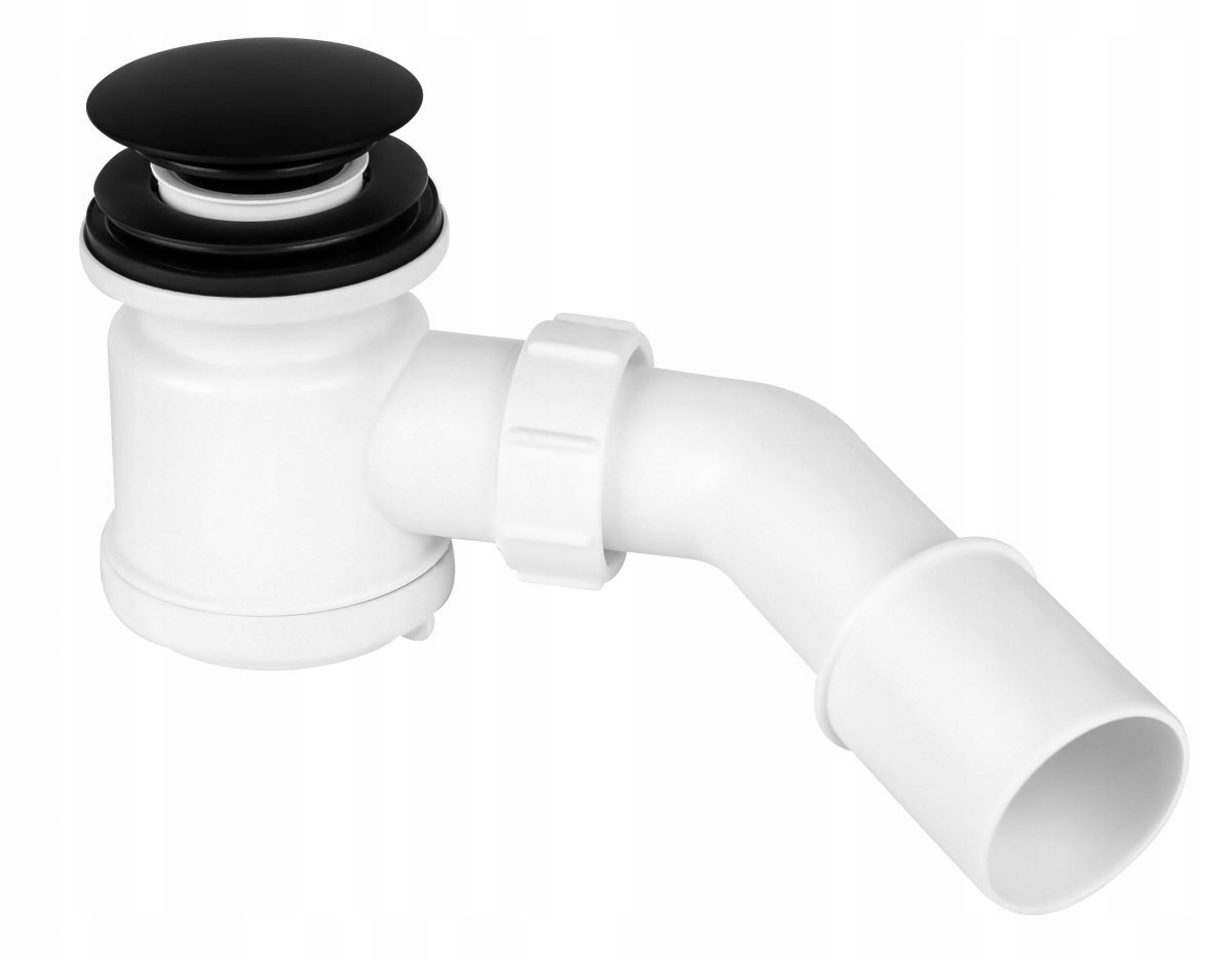 Sifon sprchový click-clack fi50 černý HC26CLMB