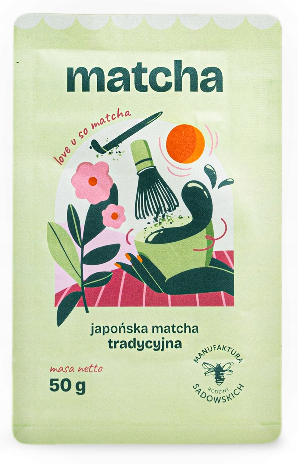 Matcha 50g Pasieka Rodziny Sadowskich