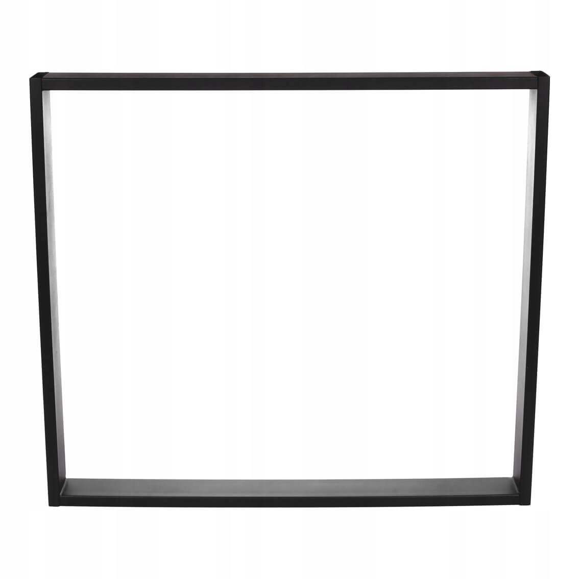 Nohy ke stolu a psacímu stolu 70x72 cm kovové černé x1 ks
