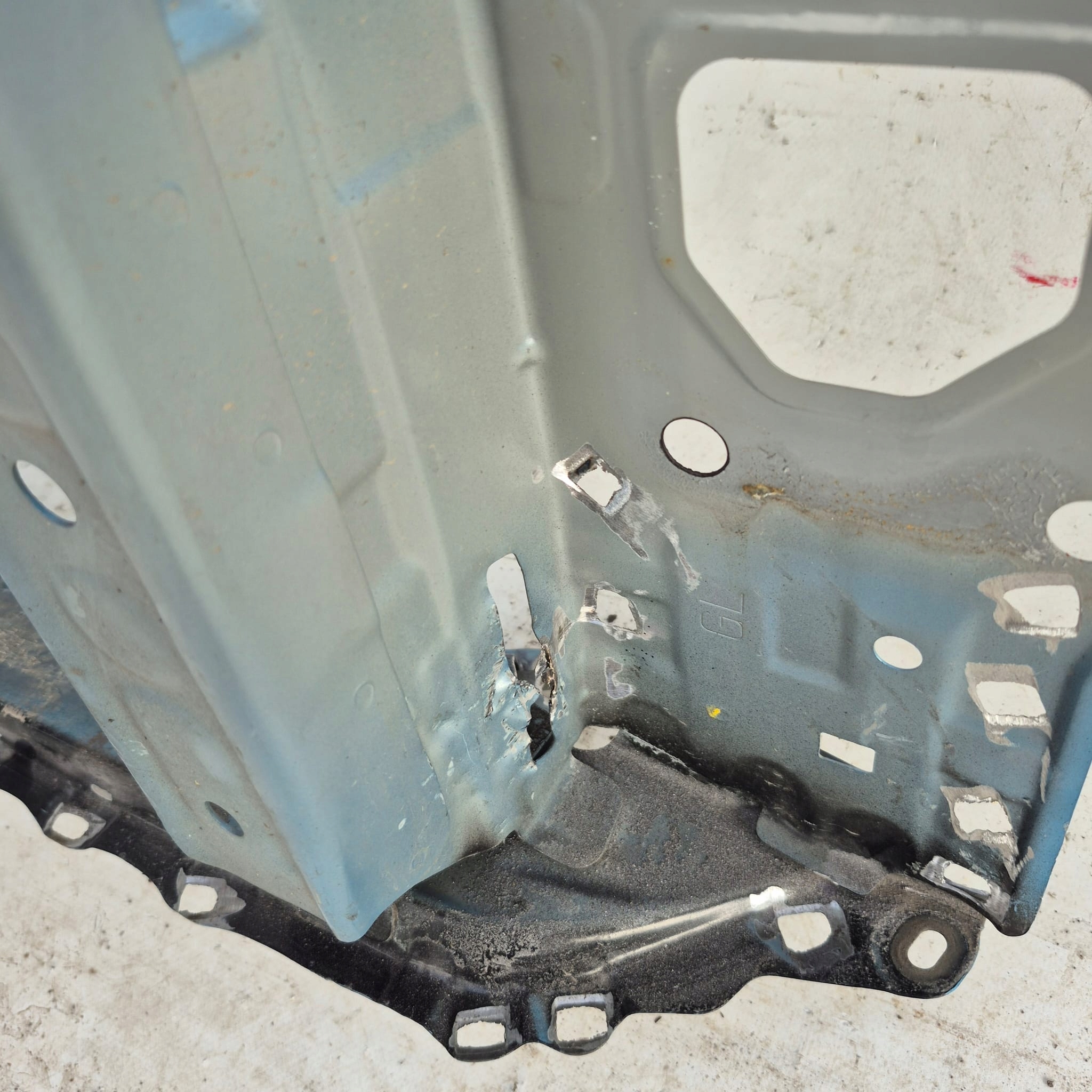 SUBARU IMPREZA XV 18- support panel for radiators pillar iron