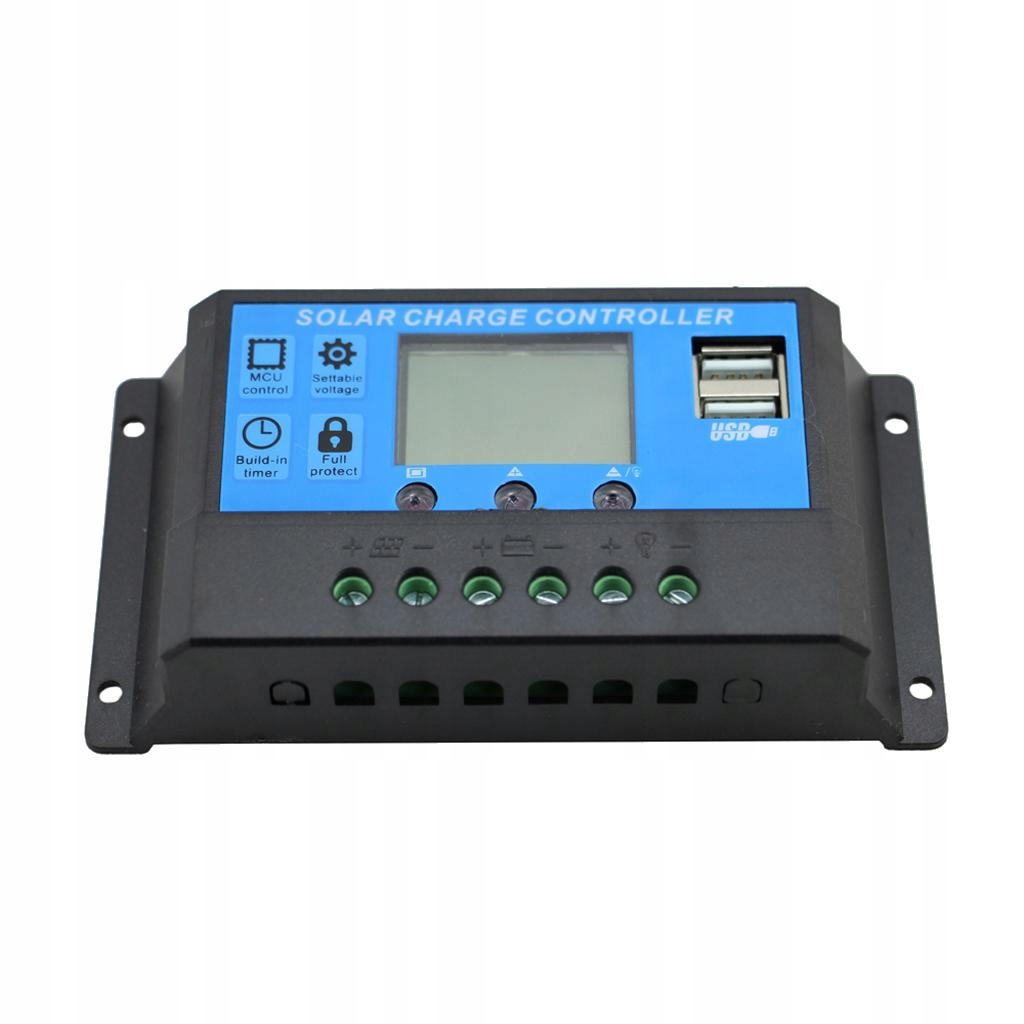 LCD podwójny USB 12V 24V Auto PWM regulator p
