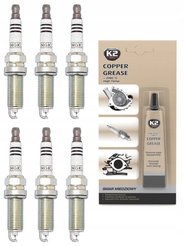 NGK ŚWIECA ZAPŁONOWA IRYDOWA DF7H-11B 1317 + SMAR