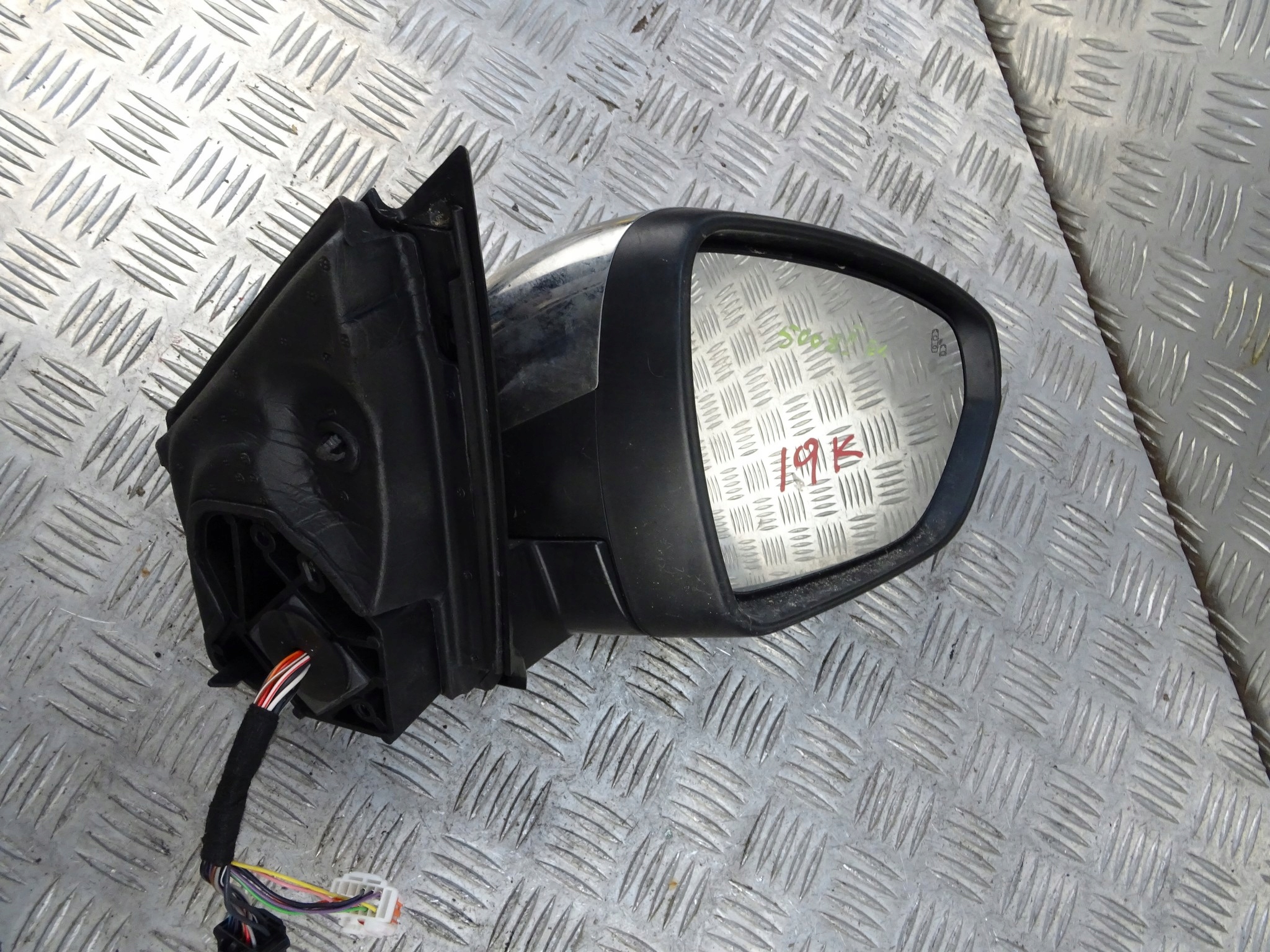 PEUGEOT 3008 II mirror right CHROM KAMERA 19 EU
