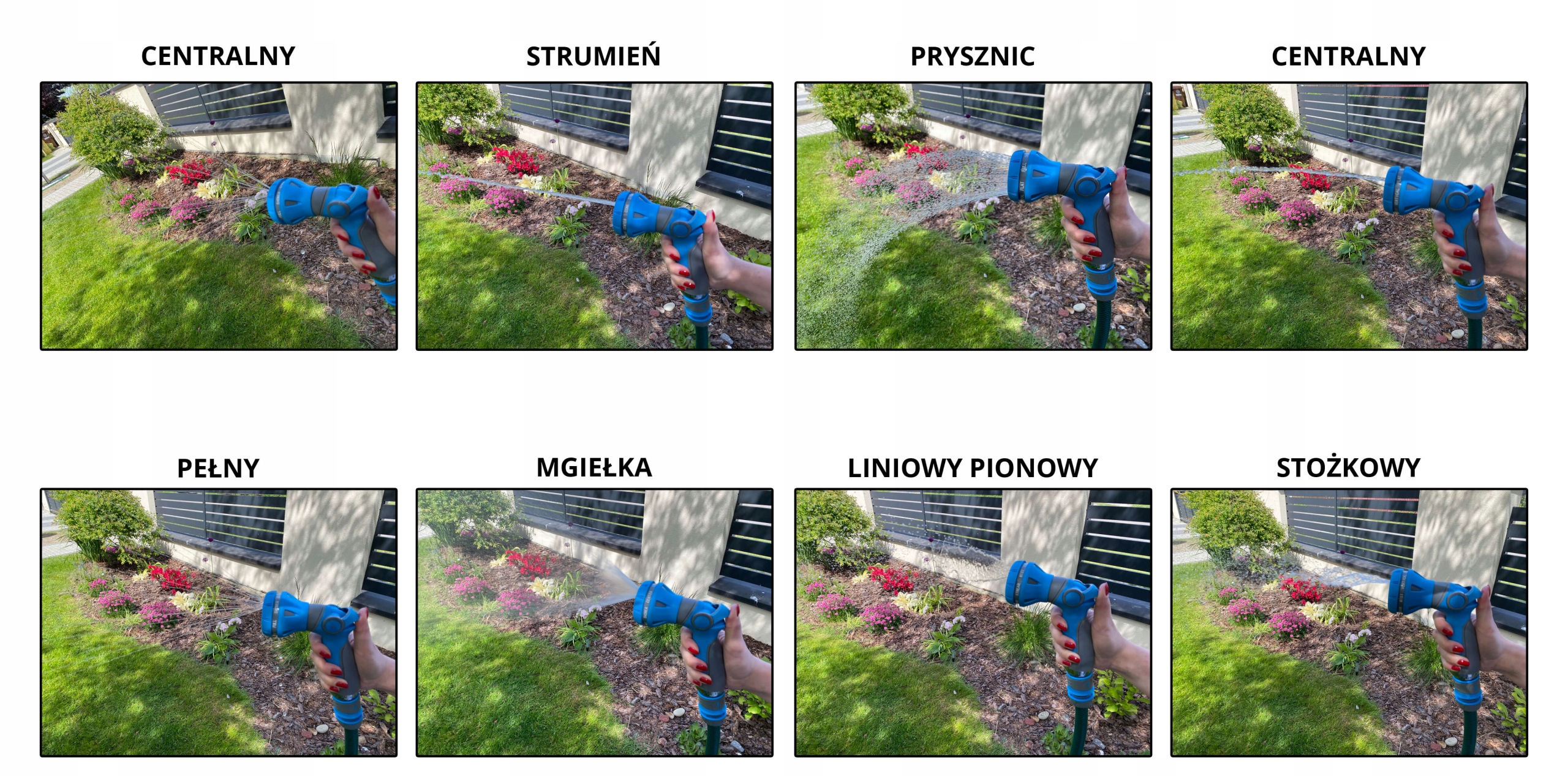 Zraszacz prosty 8-funkcyjny Sotka Professional EAN (GTIN) 5906489084584