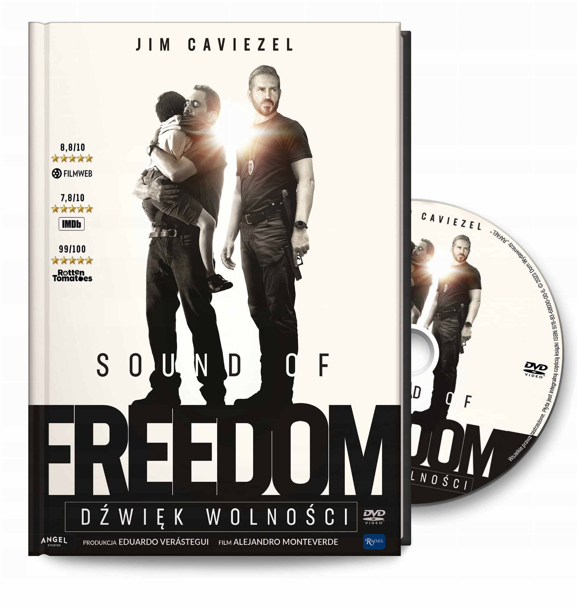 Sound of Freedom. Dźwięk Wolności - książka + Film DVD