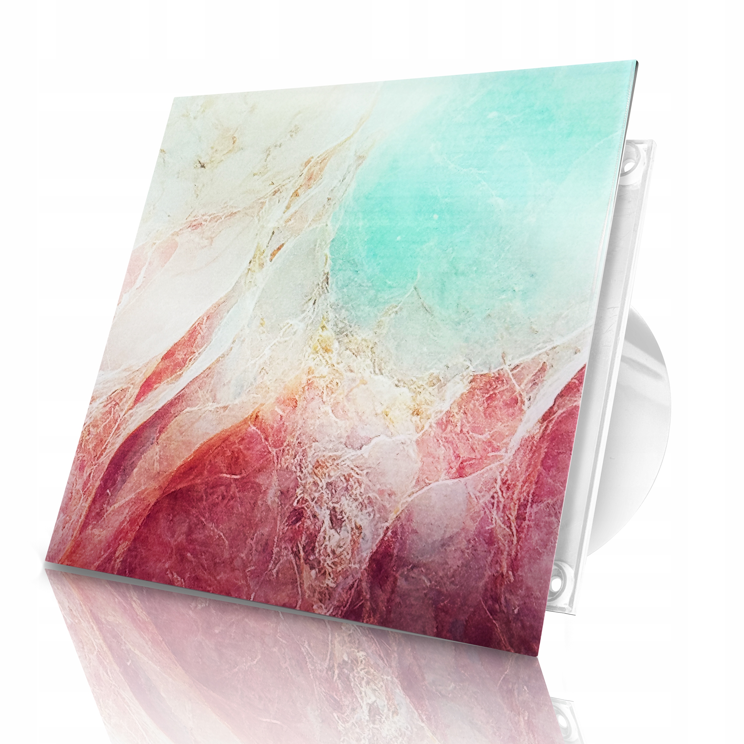 Koupelnový Ventilátor 100 MM Higrostat Časovač 52 Vzorů Zpětná Klapka Bonus