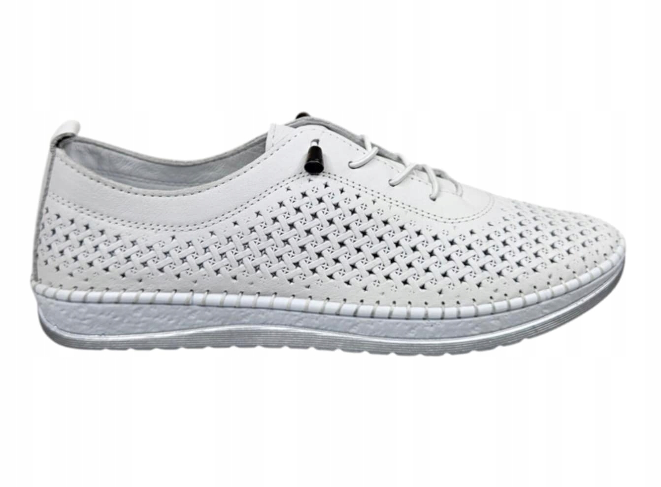 Modo Sportovní Polobotky Ažurové 18000 Bílé vel. 40