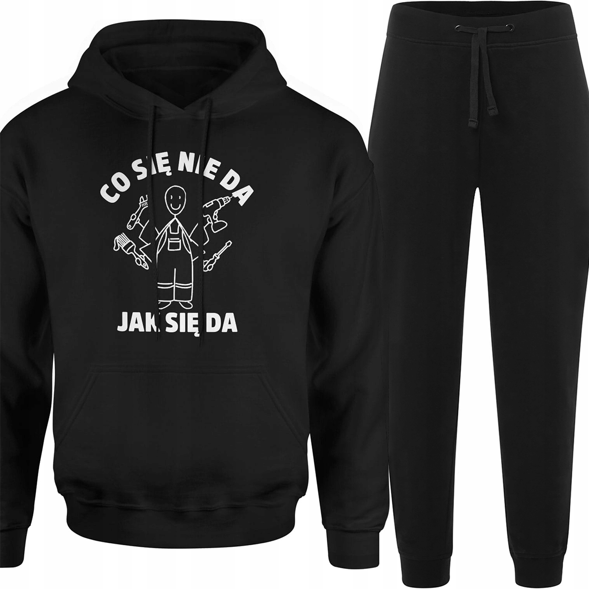 Teplákovka Pánský Komplet Pánských Tepláků Mikina Pro Stavebníka Kluka M