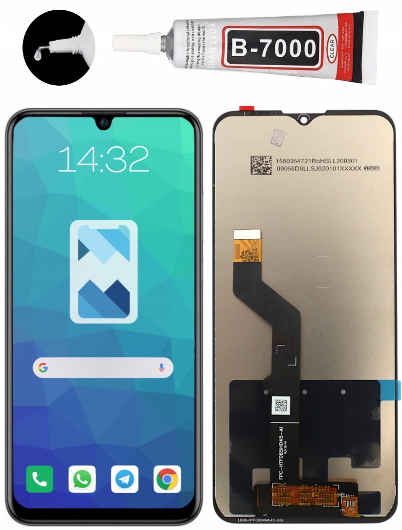 

Ekran Wyświetlacz Klej Do Motorola Moto G9 Play