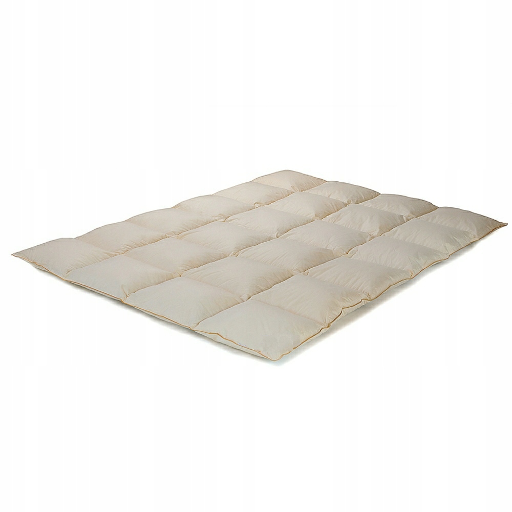 

Kołdra Puchowa 160x200+ZŁOTA Biza-puch Gęsi 2KOLOR