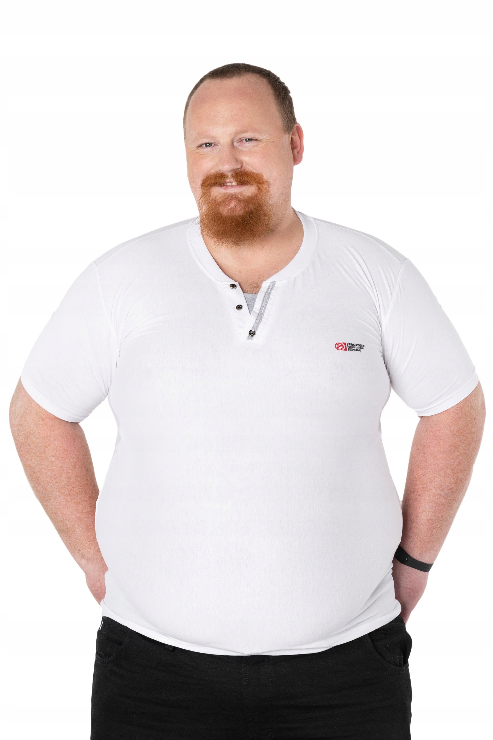 

Duża Koszulka T-shirt Podkoszulek Męski 2020-3 4XL