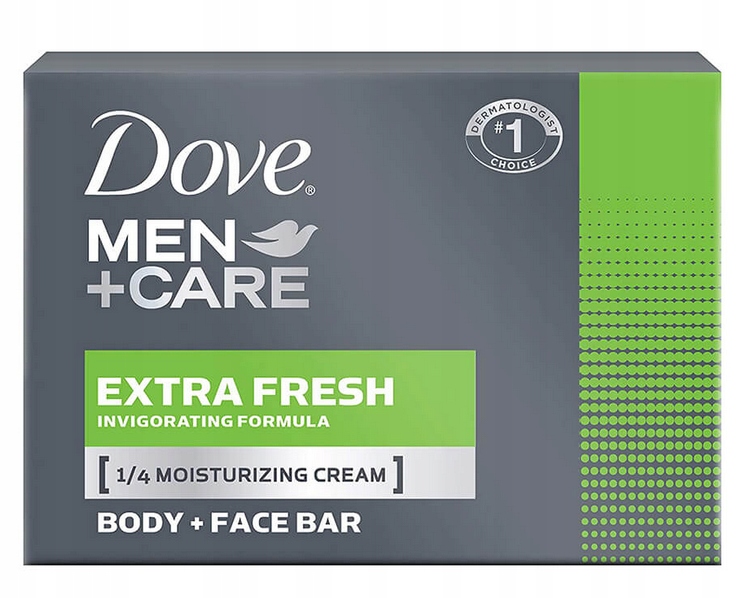 

Dove Men Extra Fresh Kostka Myjąca Mydło 100G