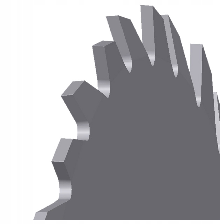 Piła 250x30x2,5/36z LA do krajzegi wzdłużne Rodzaj tarczy tnąca