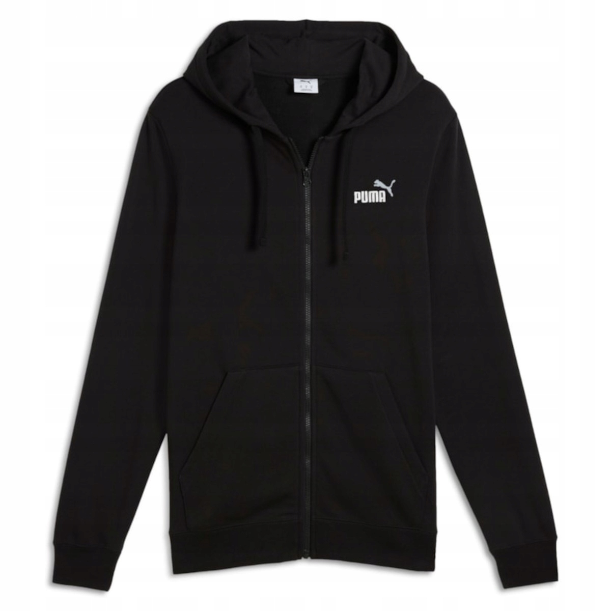 Pánská mikina Puma 68472101 Ess 2 Logo Full Černá M