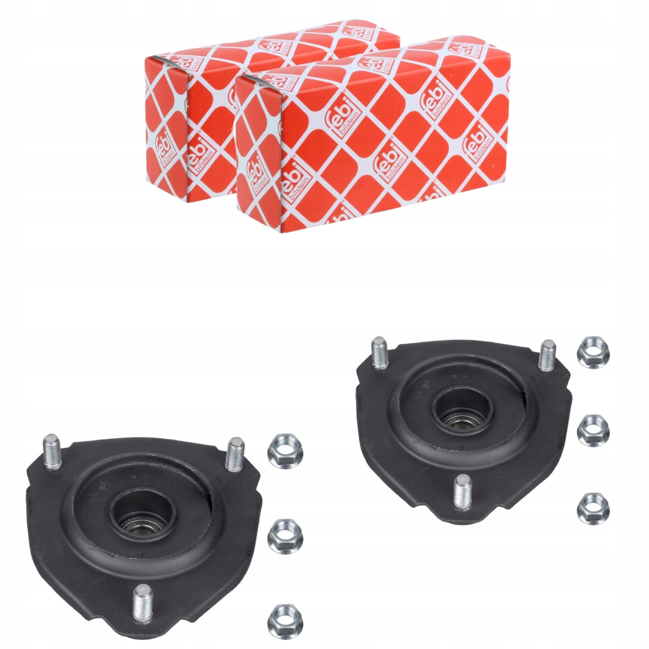 2× FEBI ПОДУШКА АМОРТИЗАТОРА TOYOTA ПРАВ.. RAV 4 I, II 1