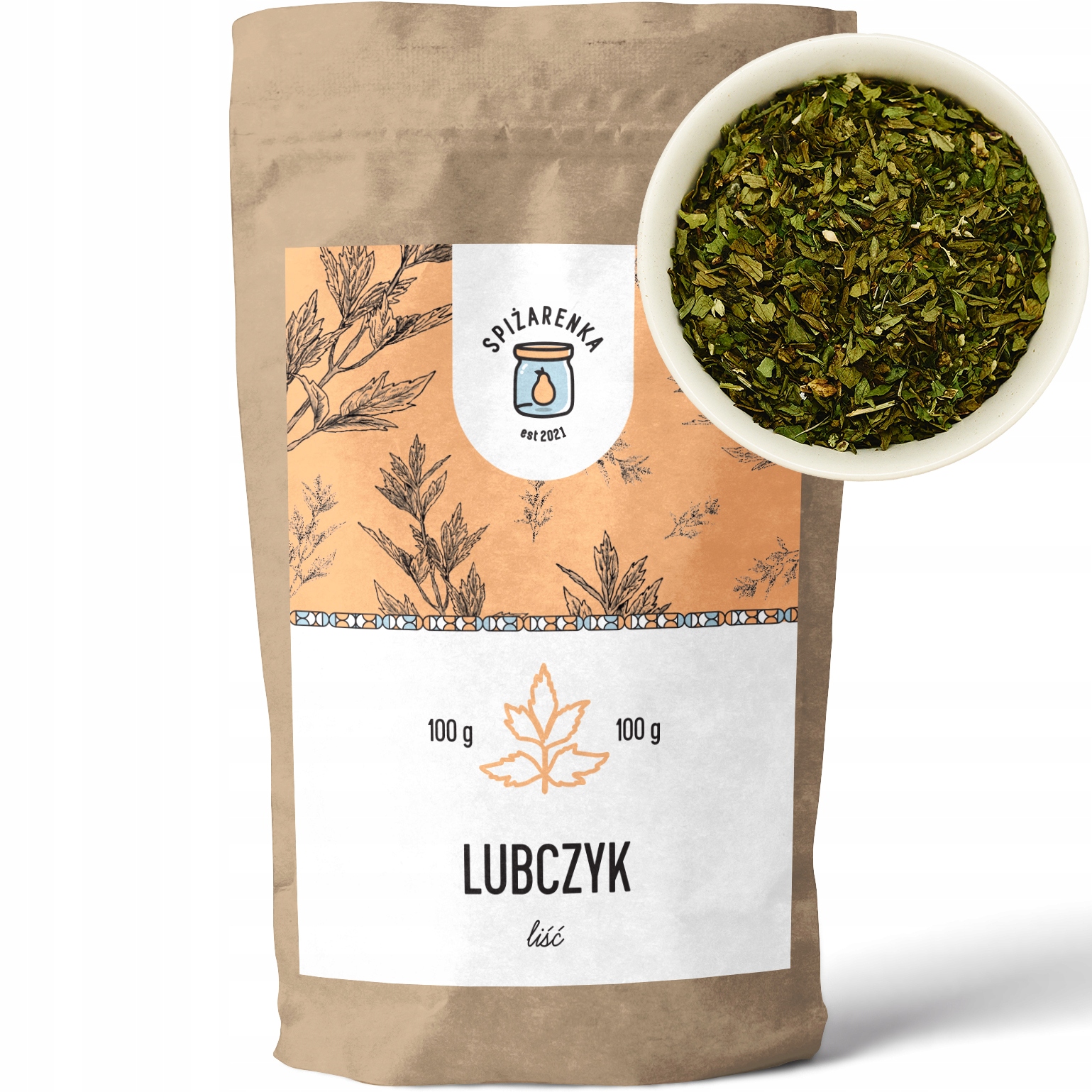 Levně 5 x Libeček Sušený list libečku polévky přírodní maggi Velký Balíček Spiżarenka