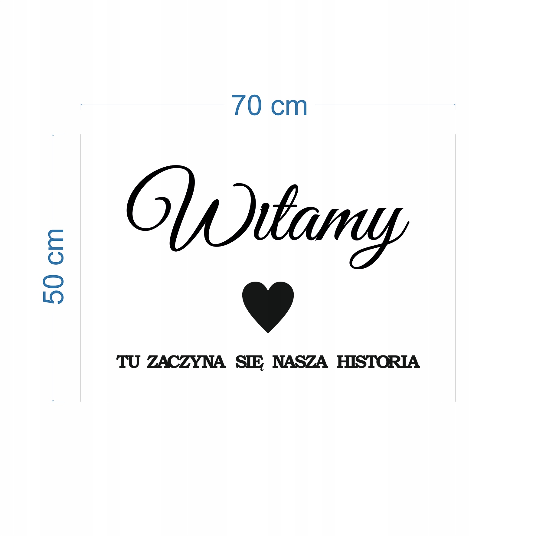 Tablica weselna na powitanie Ślub Wesele dekoracja TAB-2SS Kod producenta TAB-2SS