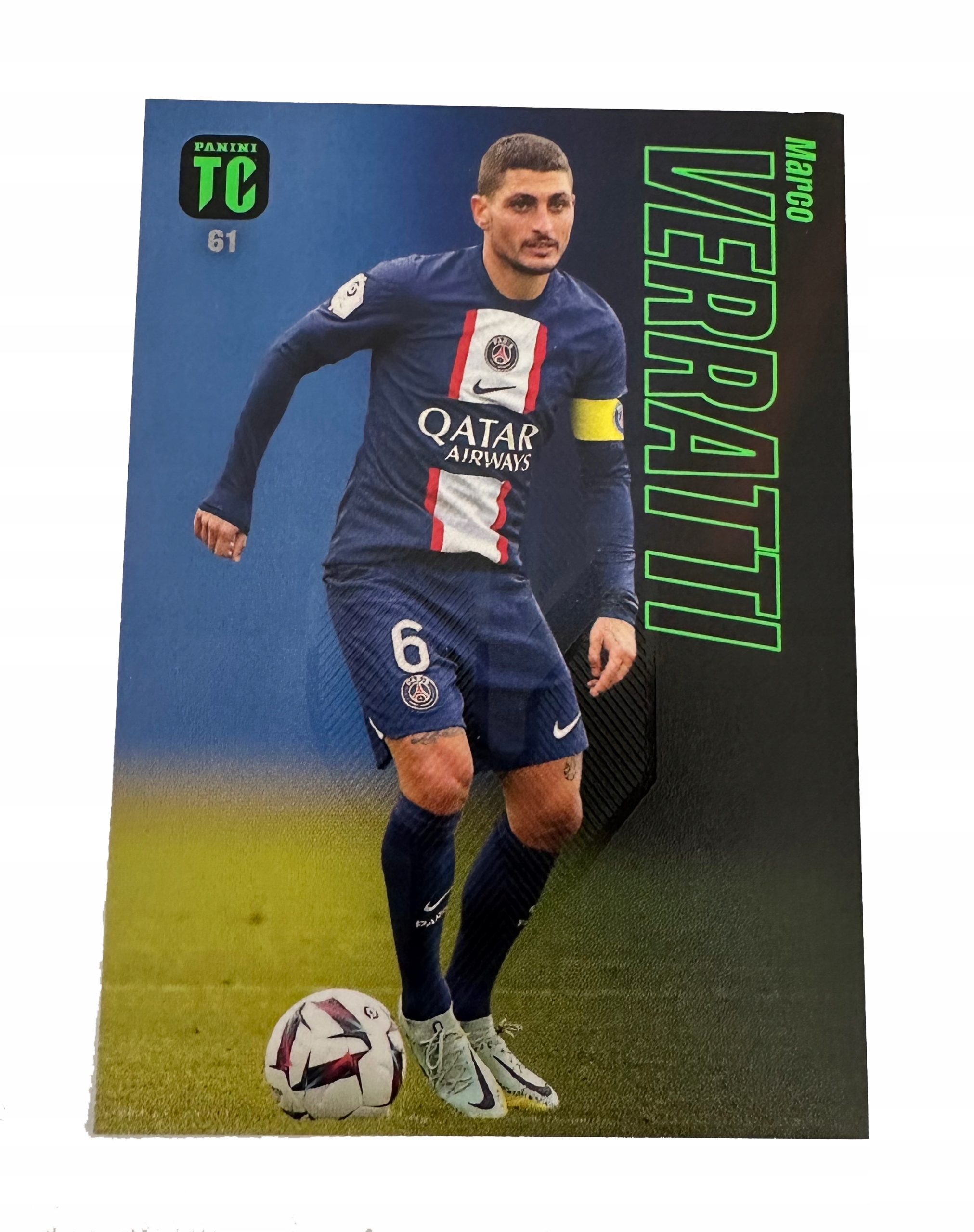 Top Class 2023 Base Cards 61 Verratti
