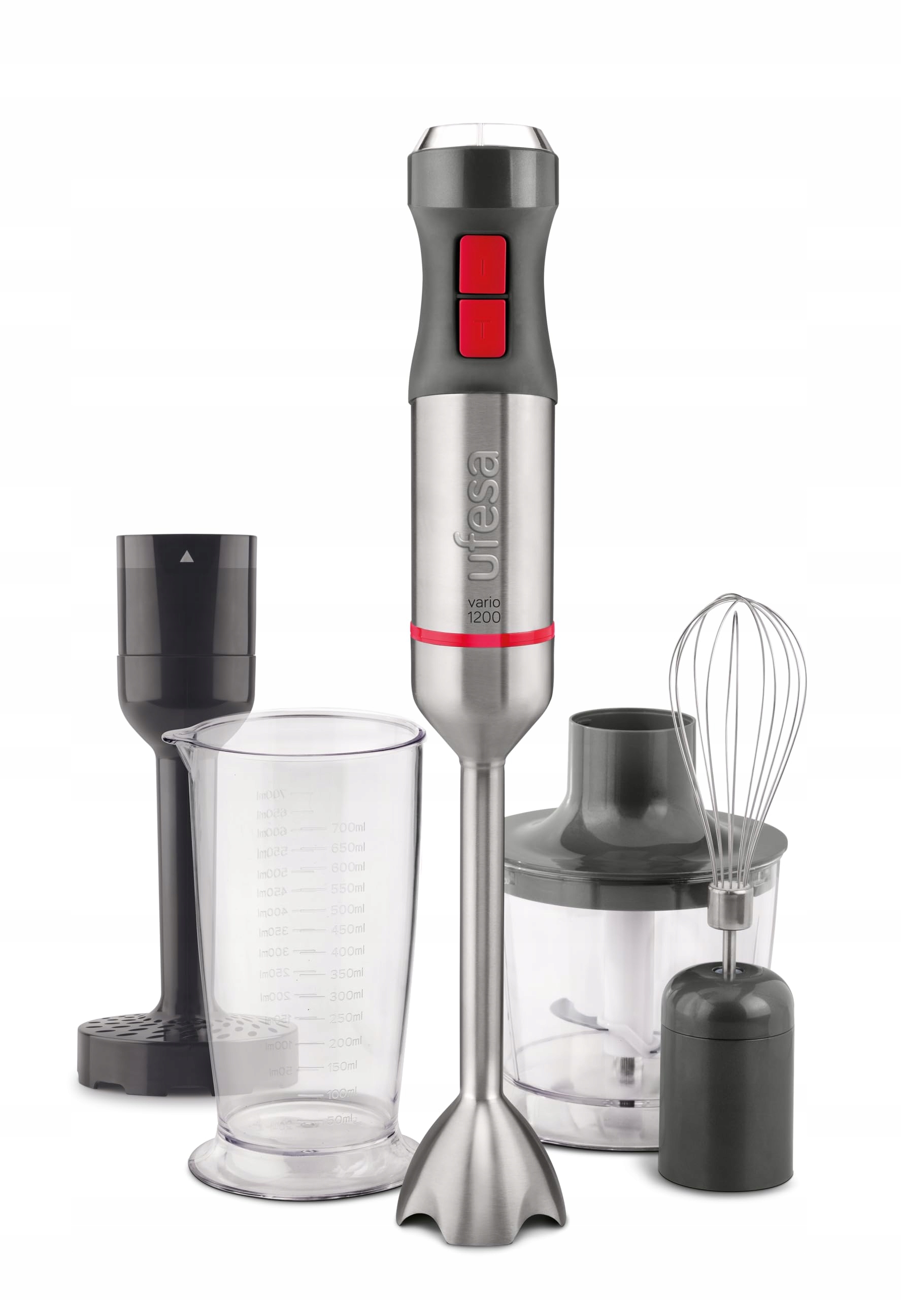 UFESA BP4654 Blender Ręczny 1200W 20 Prędkości Turbo Ostrza Stal Nierdzewna