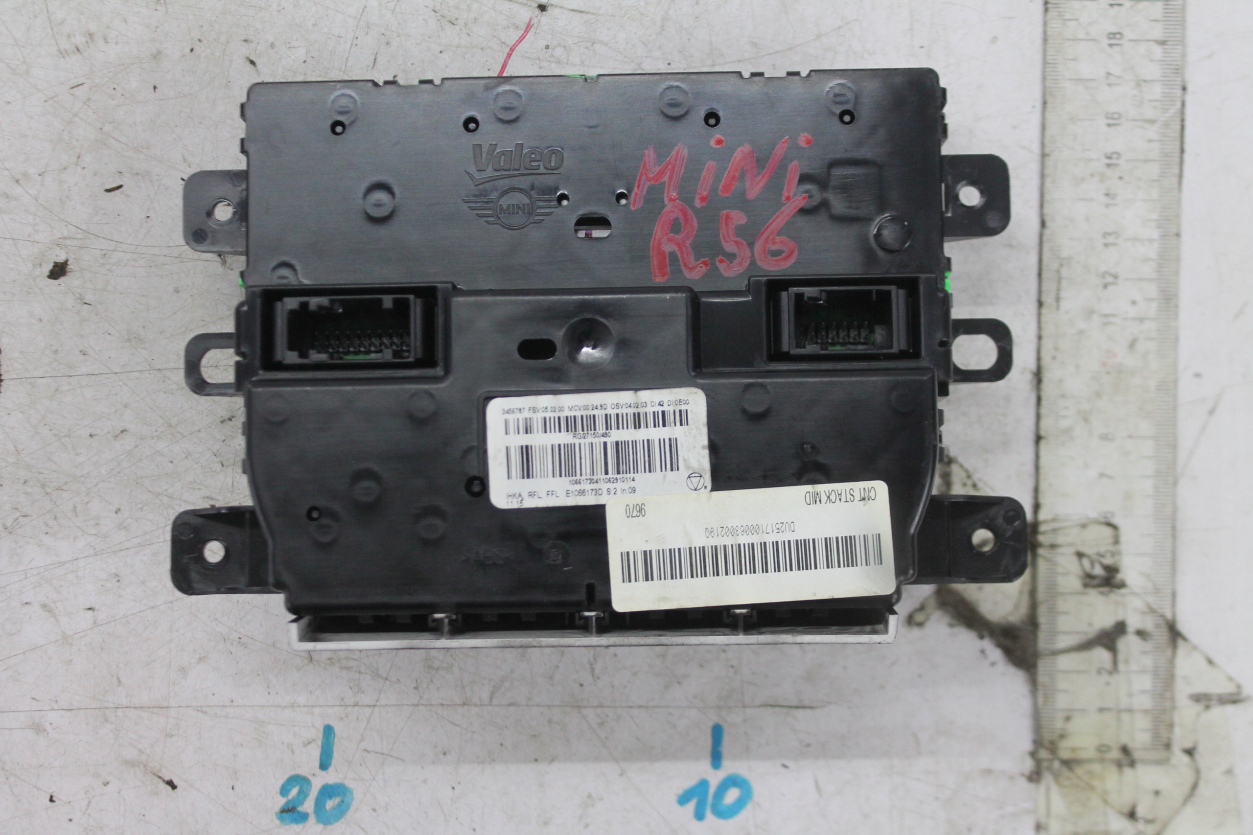 COMANDI CLIMA 3456787 MINI R56 08-13