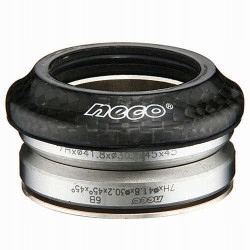 Stery NECO H27 1-1/8"" czarne karbon