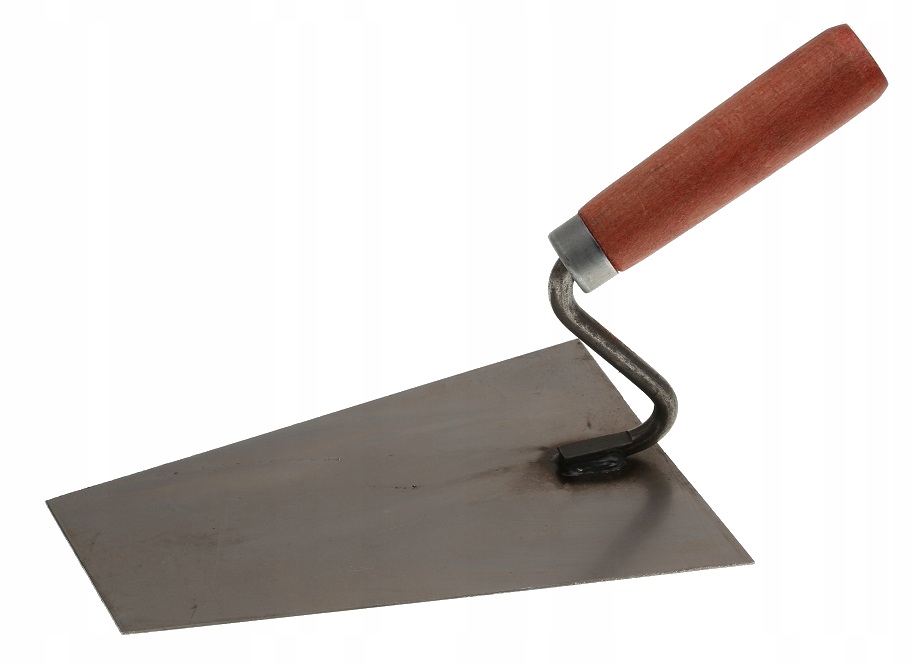 

Kielnia Trapezowa Czarna 200 mm Drewniana Rączka