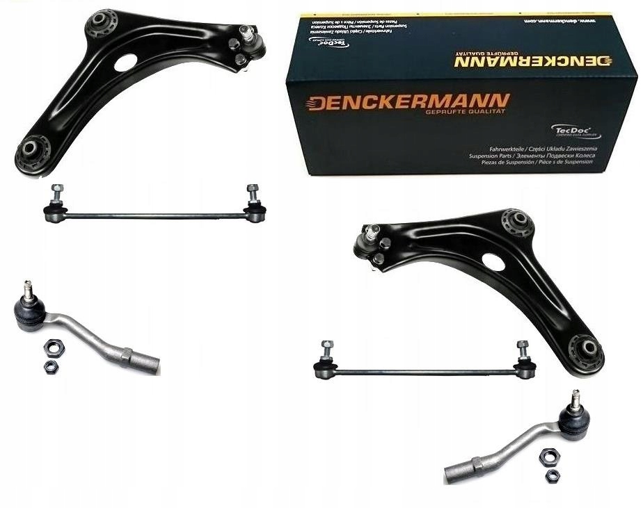 Ramena Koncovky Čepů Spojek Citroen C2 C3 A Peugeot 1007 Přední Sada