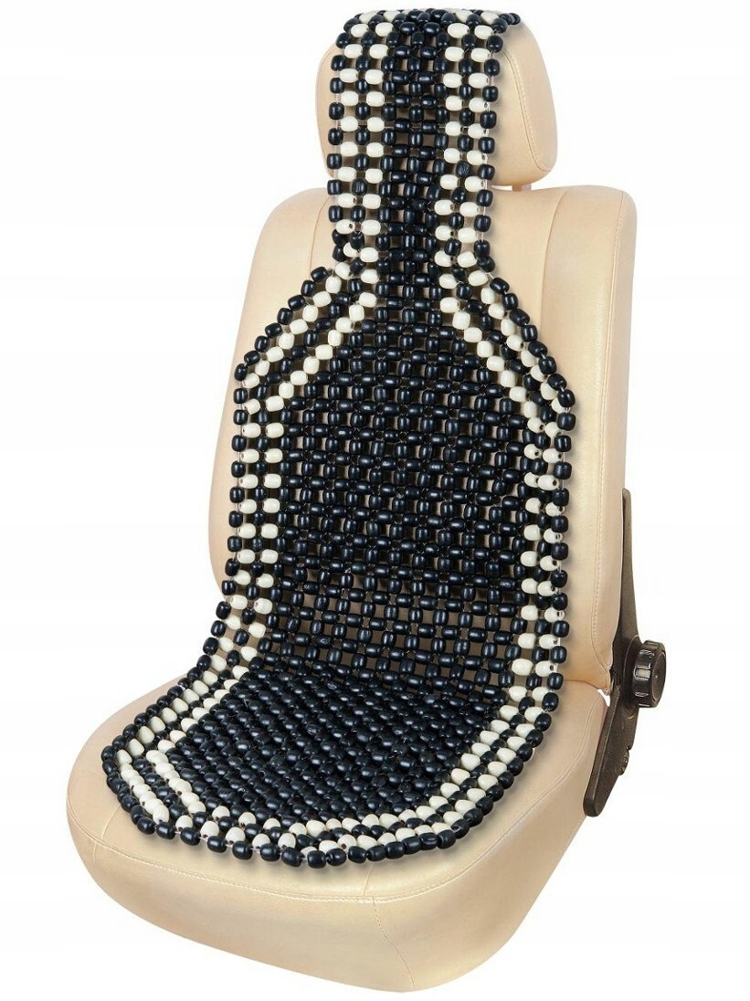 Mata Koralikowa Na Fotel Siedzenie Koraliki Do Aut