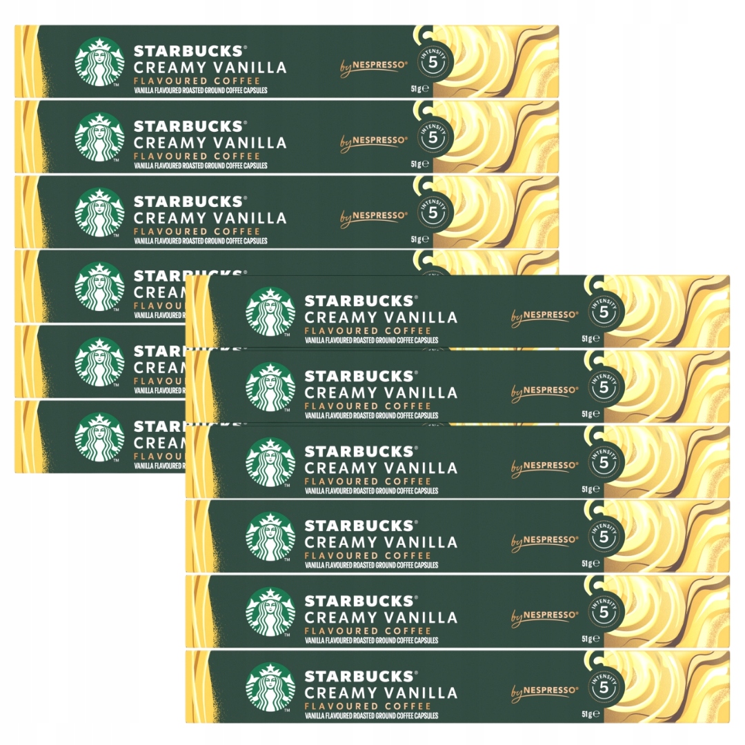 Starbucks Vanilla Kapsułki Nespresso 12x 10 szt