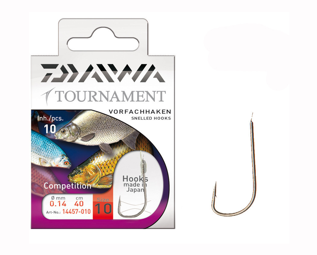 Daiwa Tournament R18 Hak Z Przyponem 10SZT.