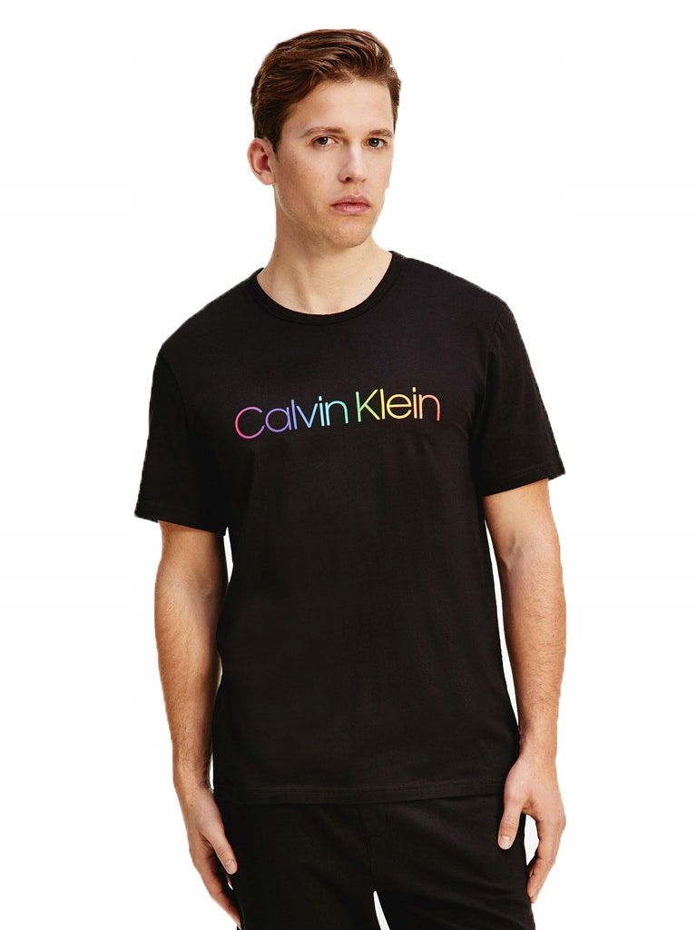 

Calvin Klein Koszulka Męska T-shirt Black r. M