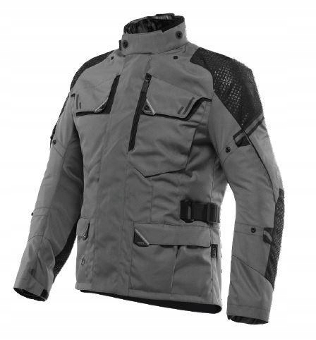 Turistická motocyklová bunda Dainese Ladakhl 3L D-Dry Sivá/Čierna 56