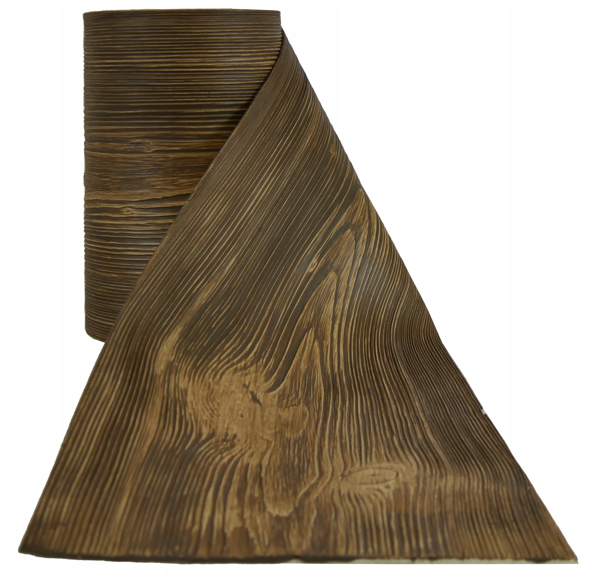 Elastická fasádní deska Palisander Rustykal 196 x 23,4 1 m2 DrewVip Set