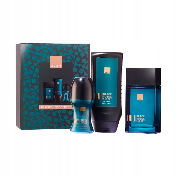 Avon Dárková sada Black Suede Secret V Dárkovém Balení