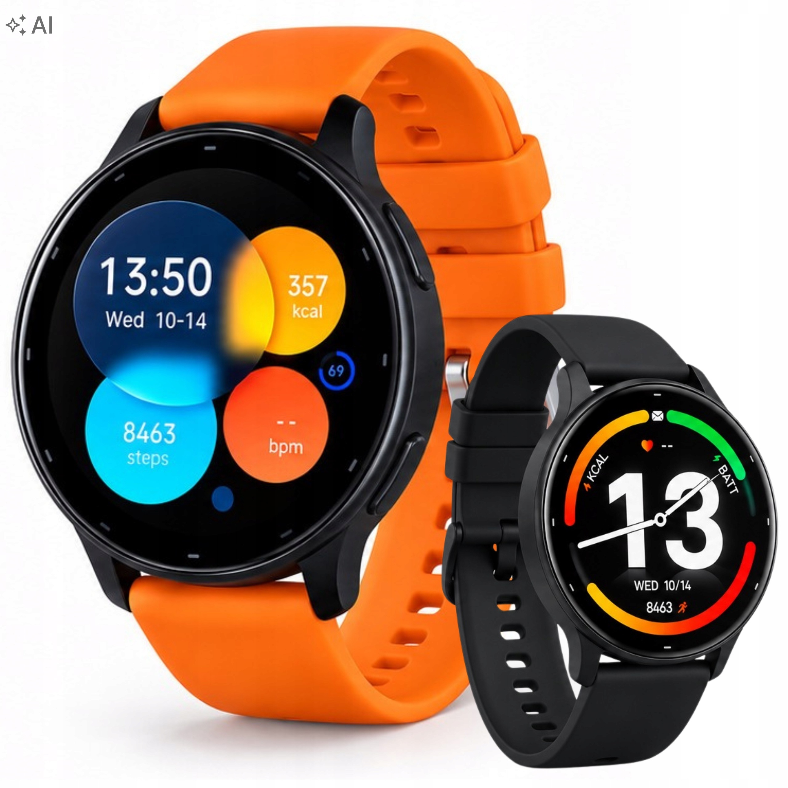 Zegarek SMARTwatch Sportowy z Gps damski męski Amoled Pl Menu Sms Rozmowy