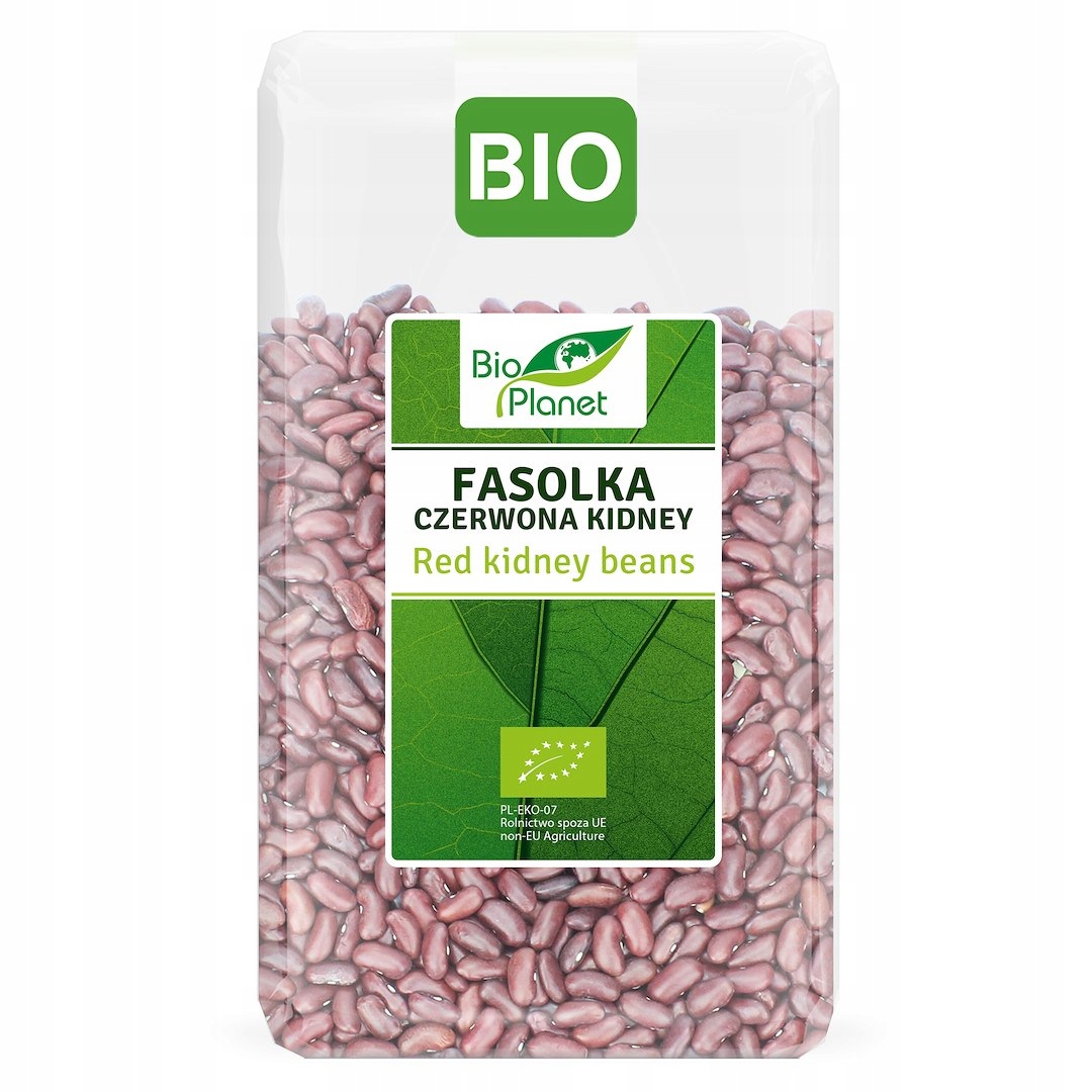 6x Fasolka Czerwona Kidney Bio 1 kg Bio Planet