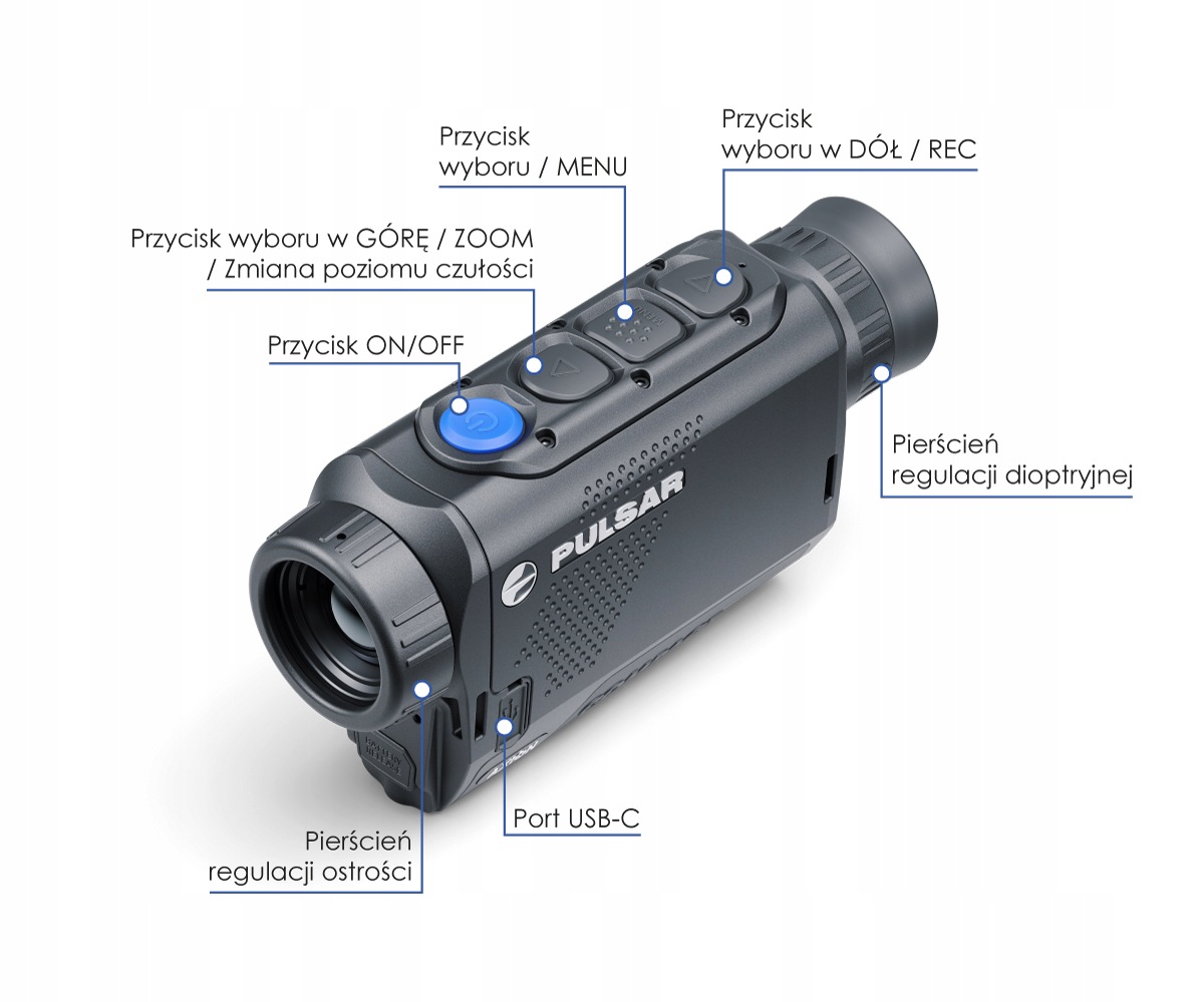 Termovizní monokulár Pulsar Axion Compact XQ19
