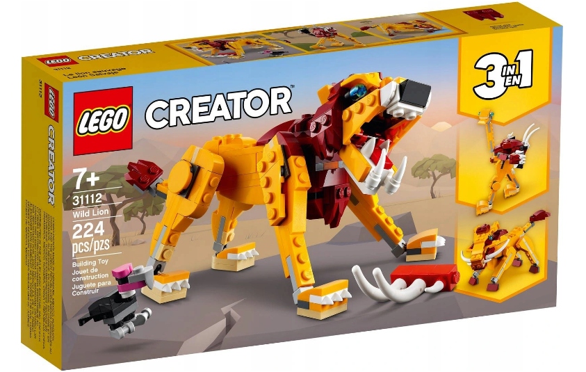 

31112 Lego Creator Dziki lew
