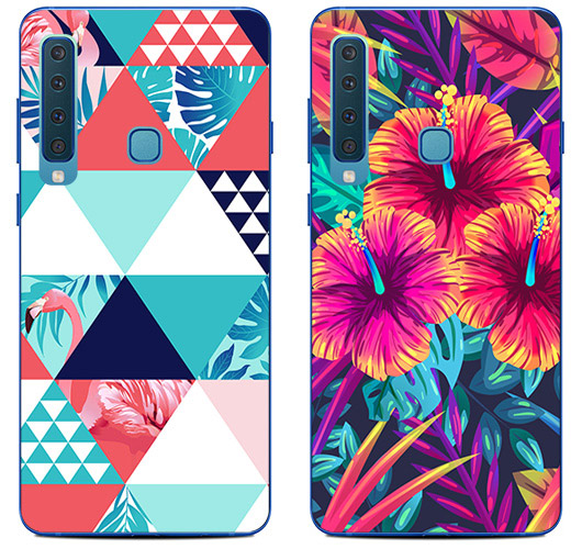 

2x Etui Silikon Foto Do Samsung Galaxy A9 2018